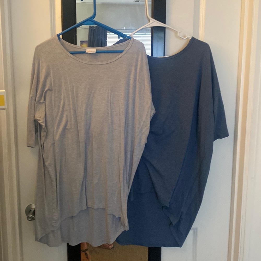 Two lularoe Irma’s